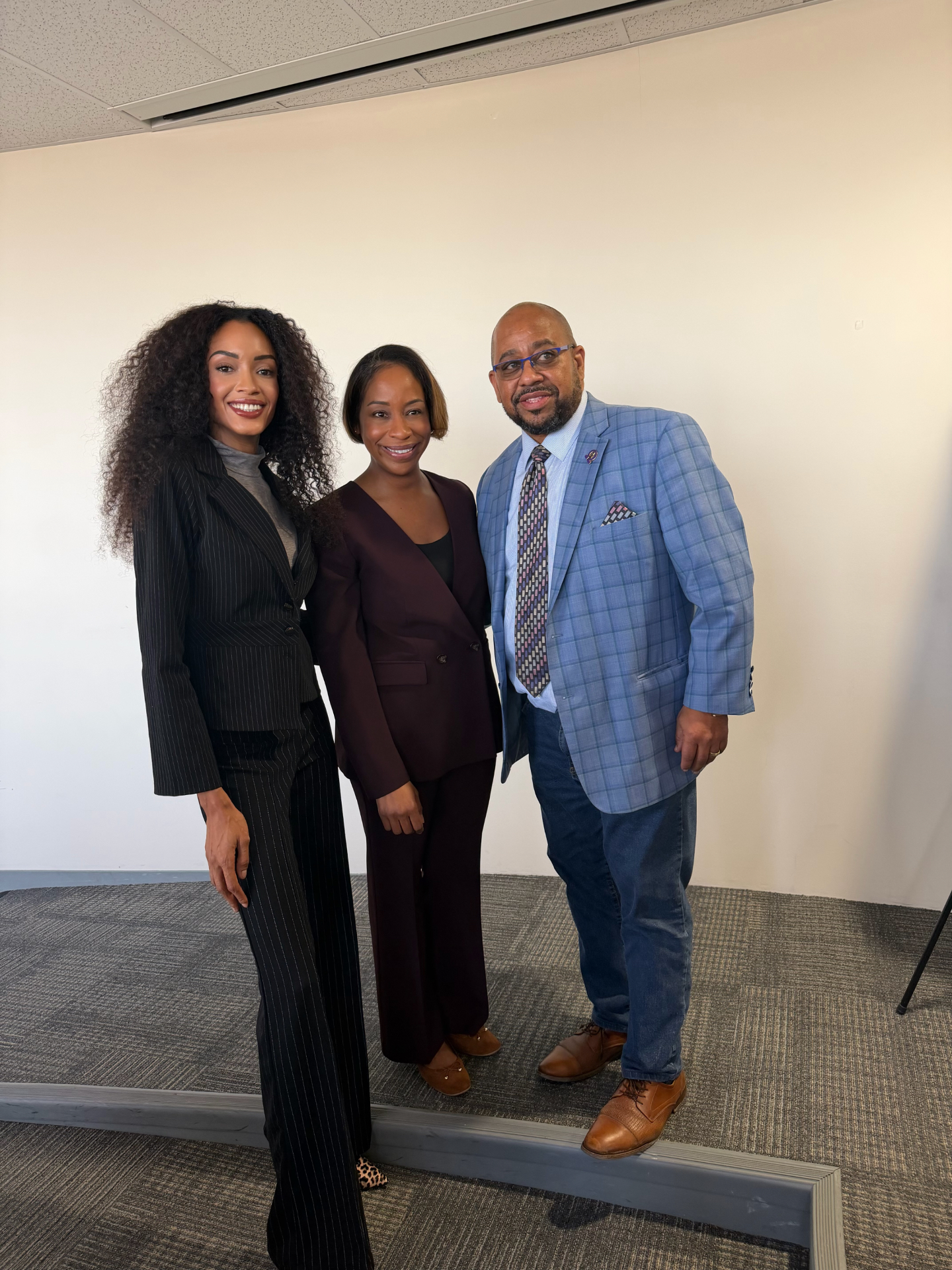 Harmony Edwards with the Massachusetts Attorney General and colleagues